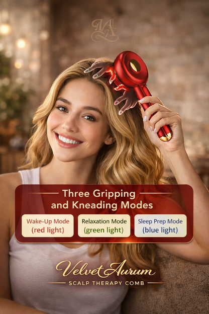 Velvet Aurum LED Scalp Comb™