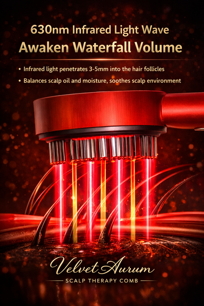 Velvet Aurum LED Scalp Comb™