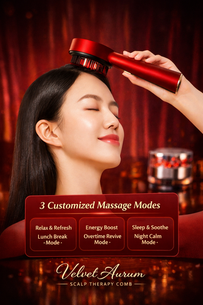 Velvet Aurum LED Scalp Comb™