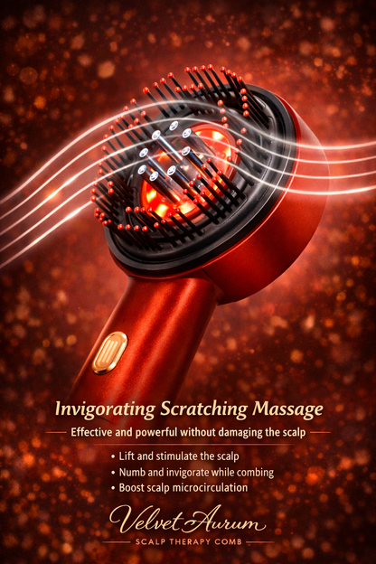 Velvet Aurum LED Scalp Comb™