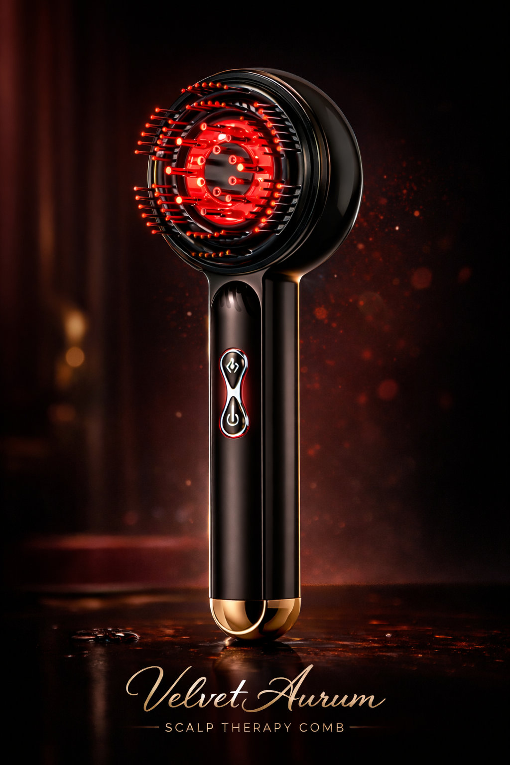 Velvet Aurum LED Scalp Comb™