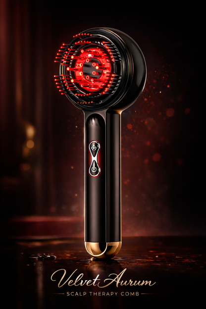 Velvet Aurum LED Scalp Comb™