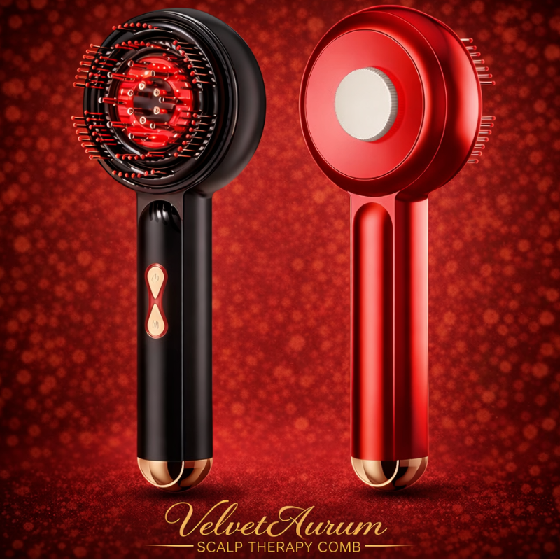 Velvet Aurum LED Scalp Comb™